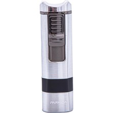 Parmida 4 Torch Gümüş Puro Çakmağı