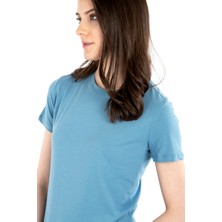 Story Of Basics Bisiklet Yaka Kısa Kollu Kadın T-Shirt