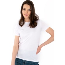 Story Of Basics Bisiklet Yaka Kısa Kollu Kadın T-Shirt
