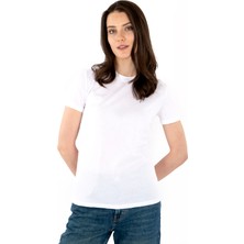 Story Of Basics Bisiklet Yaka Kısa Kollu Kadın T-Shirt