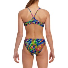 Funkita Spin The Bottle Bikini Takımı, Alt, Üst Takım Kız Çocuk Bikini