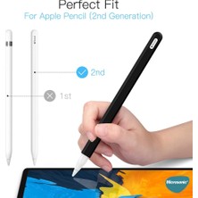 Microsonic Apple Pencil (2. Nesil) Kılıf Mat Silikon V2 Lila