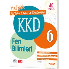 Kurmay Yayınları 6.Sınıf Fen Bilimleri Haftalık Kazanım Kavrama Denemeleri