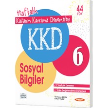 Kurmay Yayınları 6.Sınıf Sosyal Bilgiler Haftalık Kazanım Kavrama Denemeleri