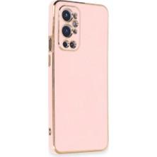 Newface One Plus 9 Pro Kılıf Volet Silikon - Pembe