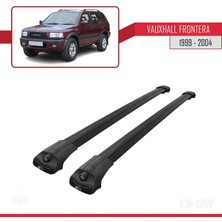 Vauxhall Frontera 1999-2004 Arası ile Uyumlu Ace-1 Ara Atkı Tavan Barı Siyah