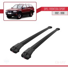 Opel Frontera Sport 1992-1998 Arası ile Uyumlu Ace-1 Ara Atkı Tavan Barı Siyah