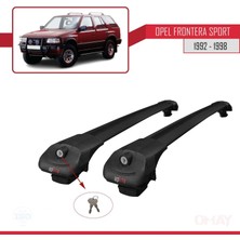 Opel Frontera Sport 1992-1998 Arası ile Uyumlu Ace-1 Ara Atkı Tavan Barı Siyah