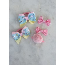 Kalben Accessories Tasarım Kız Çocuk Saç Tokası, Çocuk Toka Seti, Saç Tokası, Hediye Toka Seti
