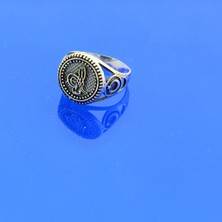 İpek Silver 925 Ayar Gümüş Türk Yüzük