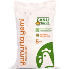 Canlı Tavuk Yumurta Yemi 5 Kg