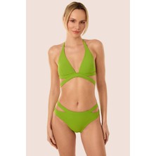 Ayyıldız 3402 Yeşil Bikini Takımı
