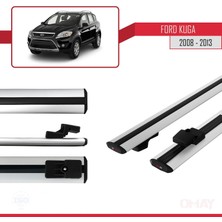 OMAY Ford Kuga 2008-2013 Arası ile Uyumlu Basıc Model Ara Atkı Tavan Barı Gri