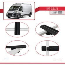 OMAY Fiat Ducato 2007 ve Sonrası ile Uyumlu Basıc Model Ara Atkı Tavan Barı Siyah