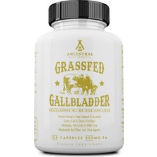Ancestral Supplements New Zealand Grassfed Bovine Gallbladder With Ox Bile And Liver 180 Kapsül