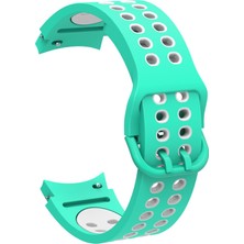 AktarMobile Samsung Galaxy Watch 6 40 / 44 mm Delikli Silikon Kordon Tam Uyumlu Pim Tasarımı Renkli Spor Kayış