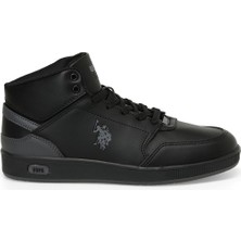 U.S. Polo Assn. Malone Gsn 3pr Siyah Unisex High Sneaker