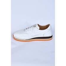 Pierre Cardin 80700 Beyaz Erkek Spor Ayakkabı