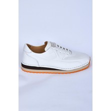 Pierre Cardin 80700 Beyaz Erkek Spor Ayakkabı