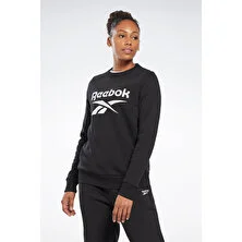 Reebok Rı Bl Fleece Crew Siyah Kadın Sweatshirt