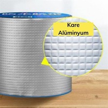Yüksek Sıcaklık Dayanan Su Geçirmez Çatı Boru Duvar Çatlak Yapışkan Bant Folyo 5 mt x 10 cm