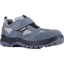 Mekap 157-03 S1P Gri Süet Çelik Ara Tabanı Gri 43