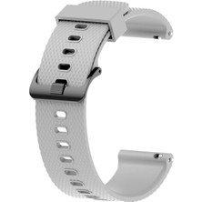 AktarMobile Samsung Galaxy Watch 6 Classic 43 / 47 mm Uyumlu Silikon Kordon Tırtıklı Tasarım Premium Spor Kayış