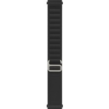 AktarMobile Samsung Galaxy Watch 6 Classic 43 / 47 mm Uyumlu Kordon Alpine Loop Kumaş Örgü Kayış