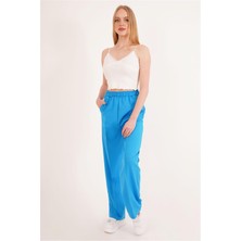 Cotton Mood 23254275 Kaşkorse Ip Askılı Dantelli Crop Bluz Beyaz