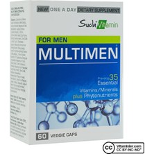 Suda Vitamin Multimen Multivitamin 60 Kapsül