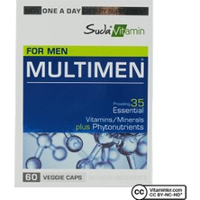 Suda Vitamin Multimen Multivitamin 60 Kapsül