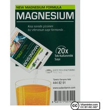 Suda Vitamin Magnesium 20 Saşe