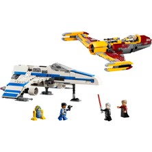 LEGO Star Wars: Ahsoka Yeni Republic E-Wing™ Shin Hati’nin Starfighter™’ına Karşı 75364 - 9 Yaş ve Üzeri Star Wars Hayranı Çocuklar için Yaratıcı Oyuncak Yapım Seti (1056 Parça)