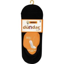 Dündar Plus 6913 Bayan Modal Silikonlu Babet Çorap 12 Adet