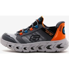 Skechers Slip-Ins: Hypno-Flash 2.0 - Odelux Büyük Erkek Çocuk Gri Işıklı Spor Ayakkabı 403843L Ccor