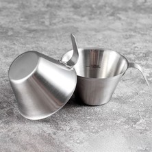 Weather Forecast Paslanmaz Çelik Espresso Shot Kupası Kahve Jug Ölçü Bardağı