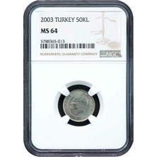 Osmanlı Mezat Ngc Sertifikalı - 50.000 Lira 2003