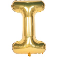 Dizayn Parti Evi Harf Balon  I Gold - 16 Inc / 40 cm Gold I