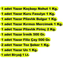 Yazar Ramazan Paketi 10 Parça 11 kg