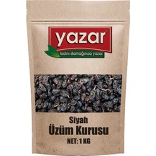 Yazar Siyah Üzüm Kurusu  1 kg