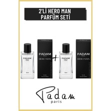 Padam Paris 2' Li Hero Man Parfüm Seti Erkek PDMPMP05