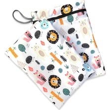 Bunnybons Sıvı Geçirmez Aktivite Örtüsü Beslenme Oyun Plaj Örtüsü ve Sıvı Geçirmez Çanta