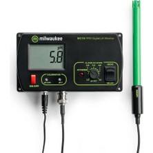 Milwaukee MC110 Pro Ph Kontrol Cihazı - Ph Metre Monitör -  LCD Ekran ve Alarmlı