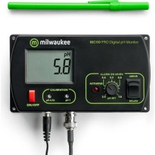 Milwaukee MC110 Pro Ph Kontrol Cihazı - Ph Metre Monitör -  LCD Ekran ve Alarmlı