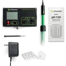 Milwaukee MC110 Pro Ph Kontrol Cihazı - Ph Metre Monitör -  LCD Ekran ve Alarmlı