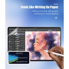 Fogy Samsung Galaxy Tab S9 Fe / Plus 12.4 Tablet Uyumlu Paper Like Ekran Koruyucu Kağıt Hissi Veren Flim