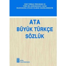 Ata Yayıncılık  Büyük Türkçe Sözlük