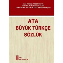 Ata Yayıncılık  Büyük Türkçe Sözlük