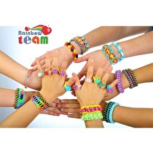 Rainbow Team 7200 Parça  Bileklik Yapım Seti Rainbow 7200