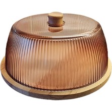 Wlln Swan Striped Kek Fanusu 29 cm Amber